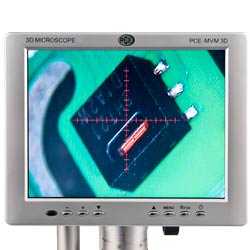 Microscopio Motorizzato PCE MVM 3D Monitor 250